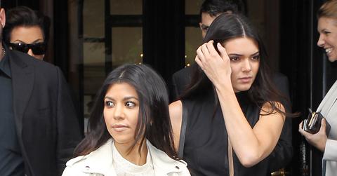 Kardashians and Jenners leaving for lunch at Valentinos