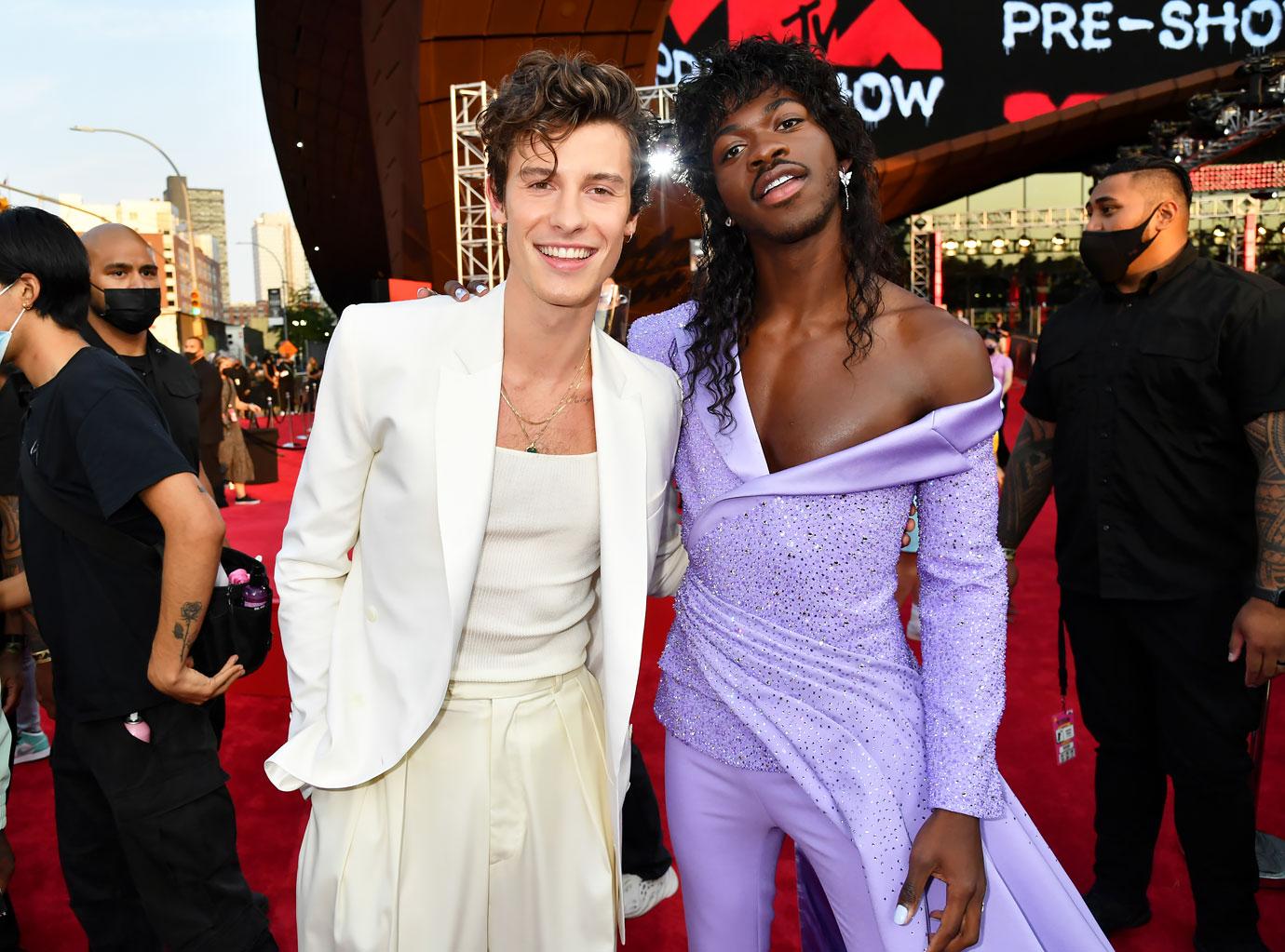 shawn mendes lil nas x mtv vmas  best moments you didnt see