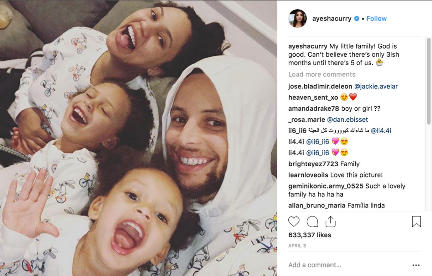 Ayesha Curry Slams Mom-Shamers Telling Her to Brush Daughter Riley's Hair