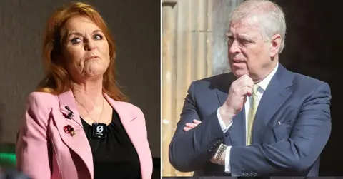 photo of Sarah Ferguson, Prince Andrew.