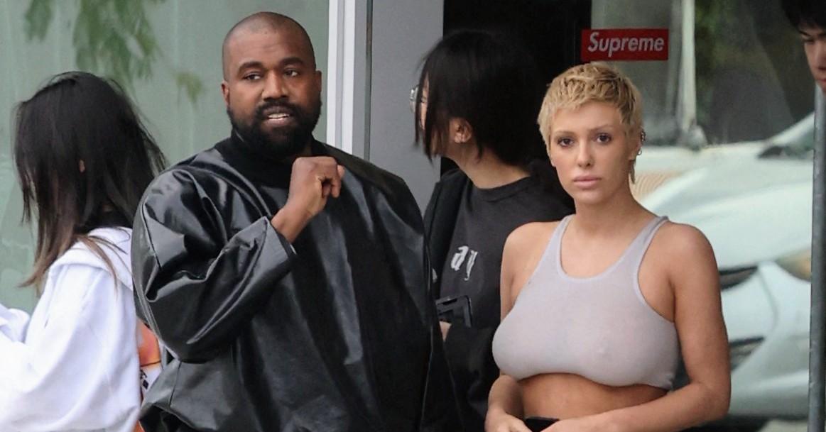 kanye west shares nude photo wife bianca censori promote film