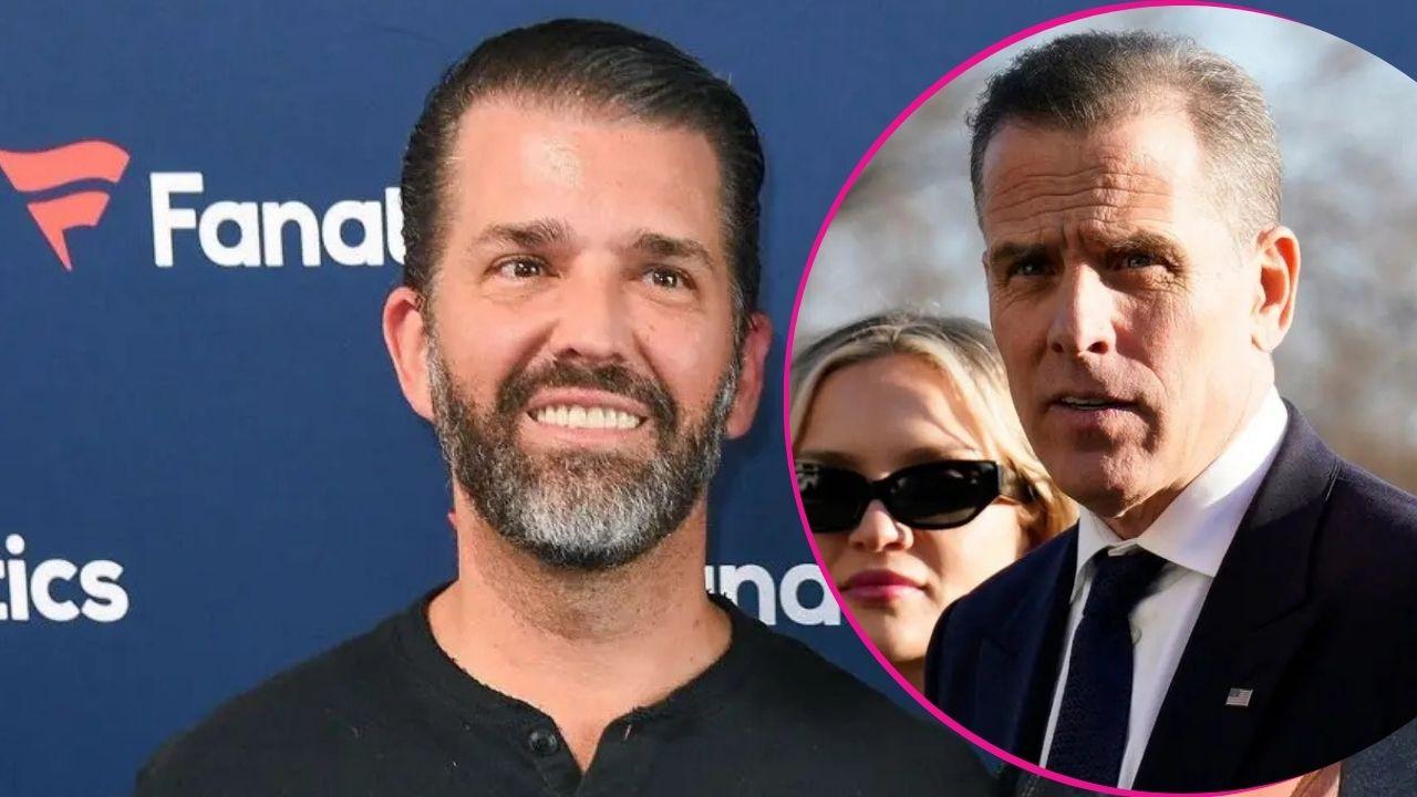 image of don jr hunter biden 