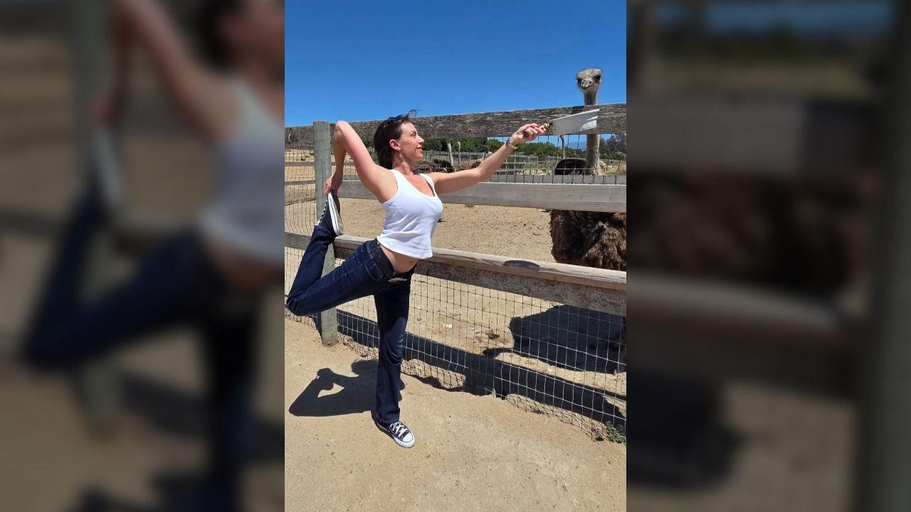 Image of Chaz has seemingly been practicing yoga for more than 25 years.