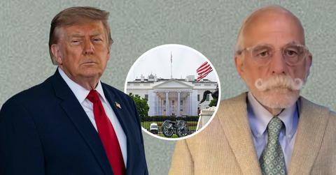 Composite photo of Donald Trump and Former Trump White House Lawyer Ty Cobb.