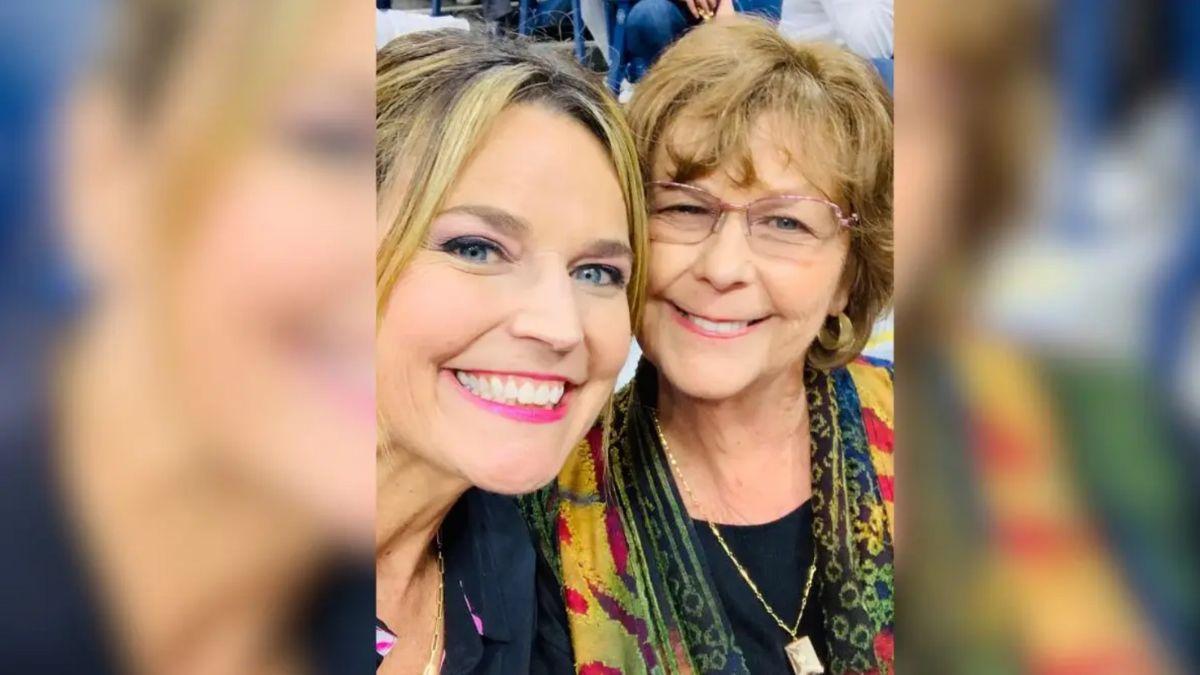 Image of Savannah Guthrie and her mom, Nancy Guthrie