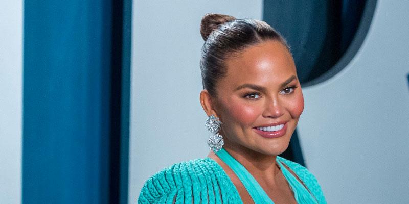 Chrissy Teigen had a nip slip at the Super Bowl - Swimsuit