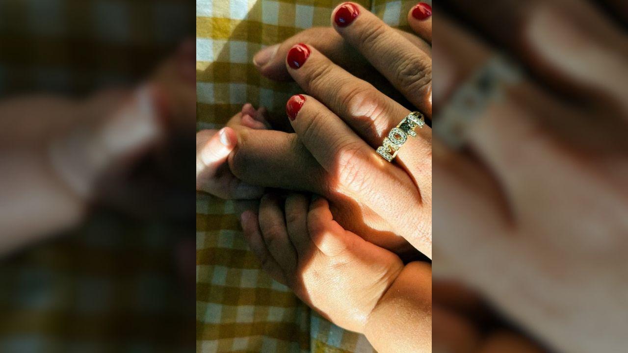 image of The pair welcomed their second child into the world.