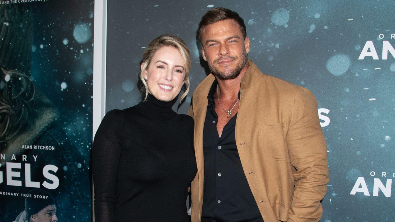 photo of Catherine and Alan Ritchson.