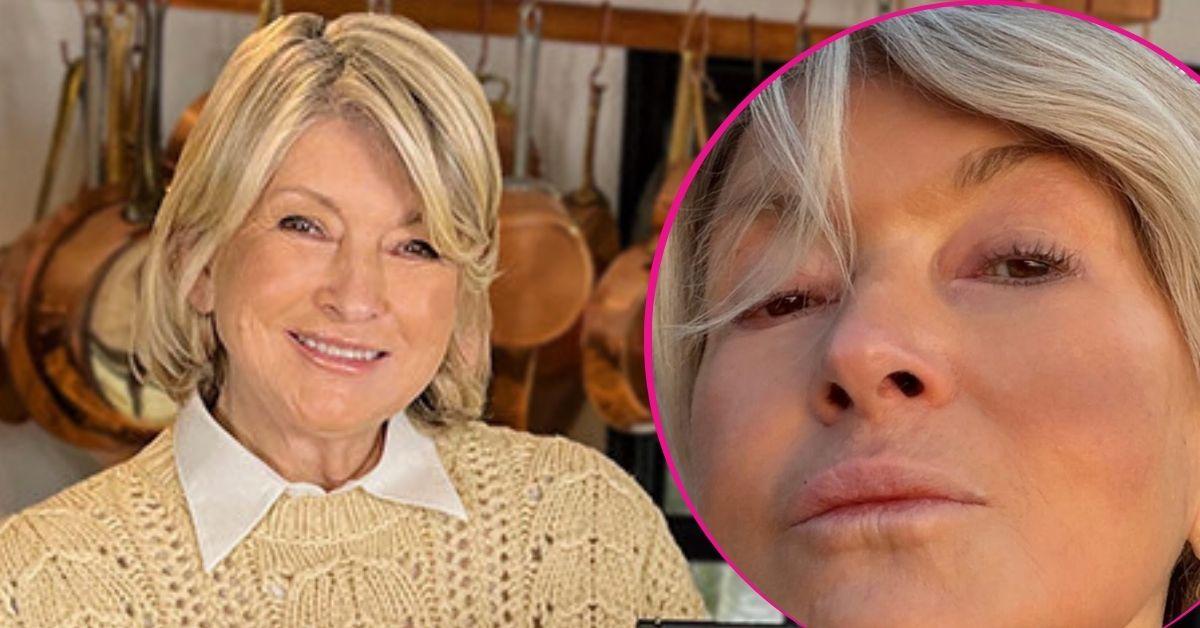 split image of Martha Stewart and Martha Stewart