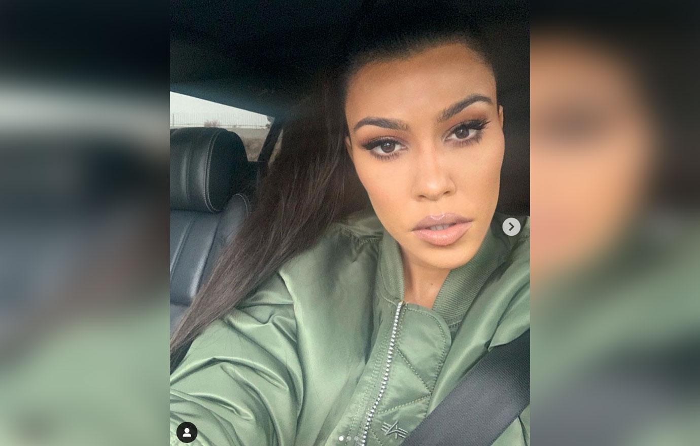 Kourtney Kardashian Selfie