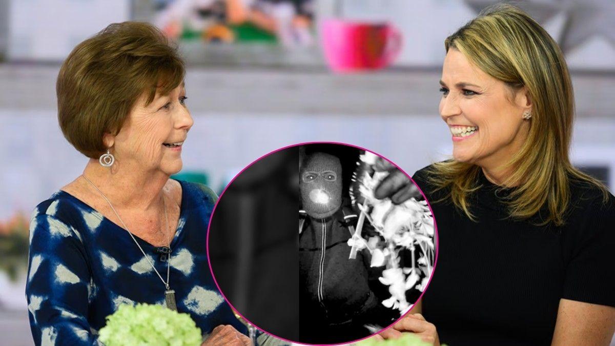 Composite photo of Nancy and Savannah Guthrie and a suspect
