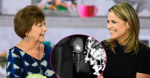 Composite photo of Nancy and Savannah Guthrie and a suspect