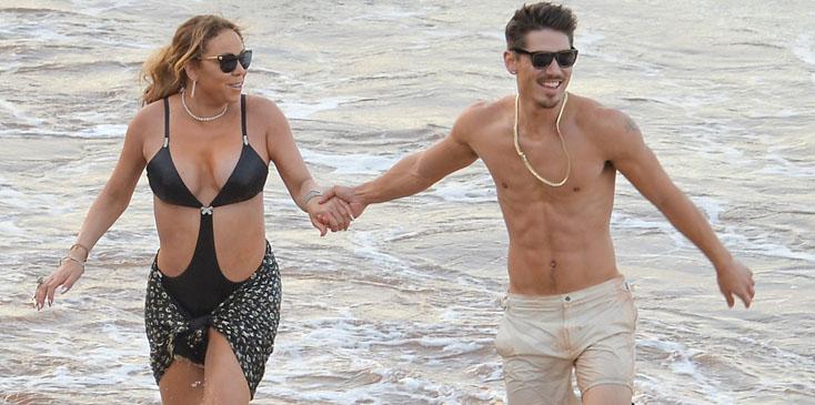 Exclusive&#8230; Premium: Mariah Carey &amp; Bryan Tanaka Pack On The PDA In Hawaii ***NO USE W/O PRIOR AGREEMENT &#8211; CALL FOR PRICING***