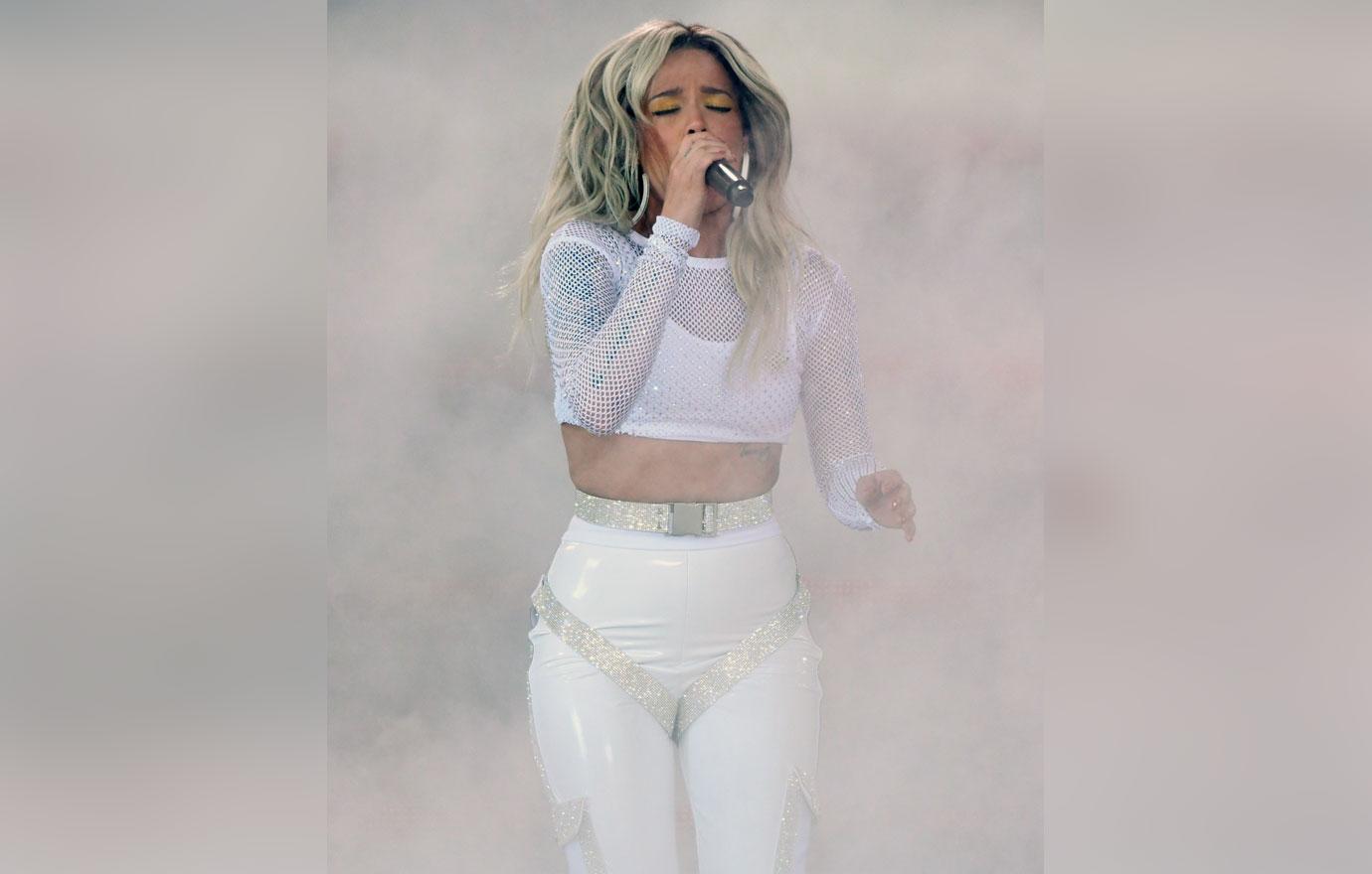 Halsey Goes for White Hot Look in Crop Top and Dr. Martens on Good Morning America