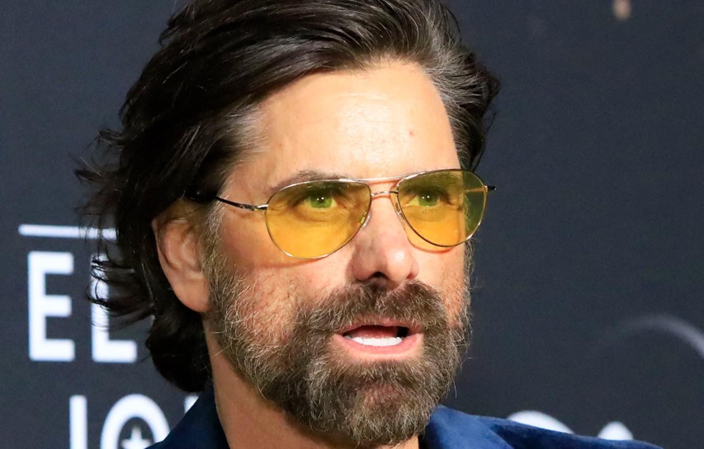 john stamos kicked out scientology meeting messing around