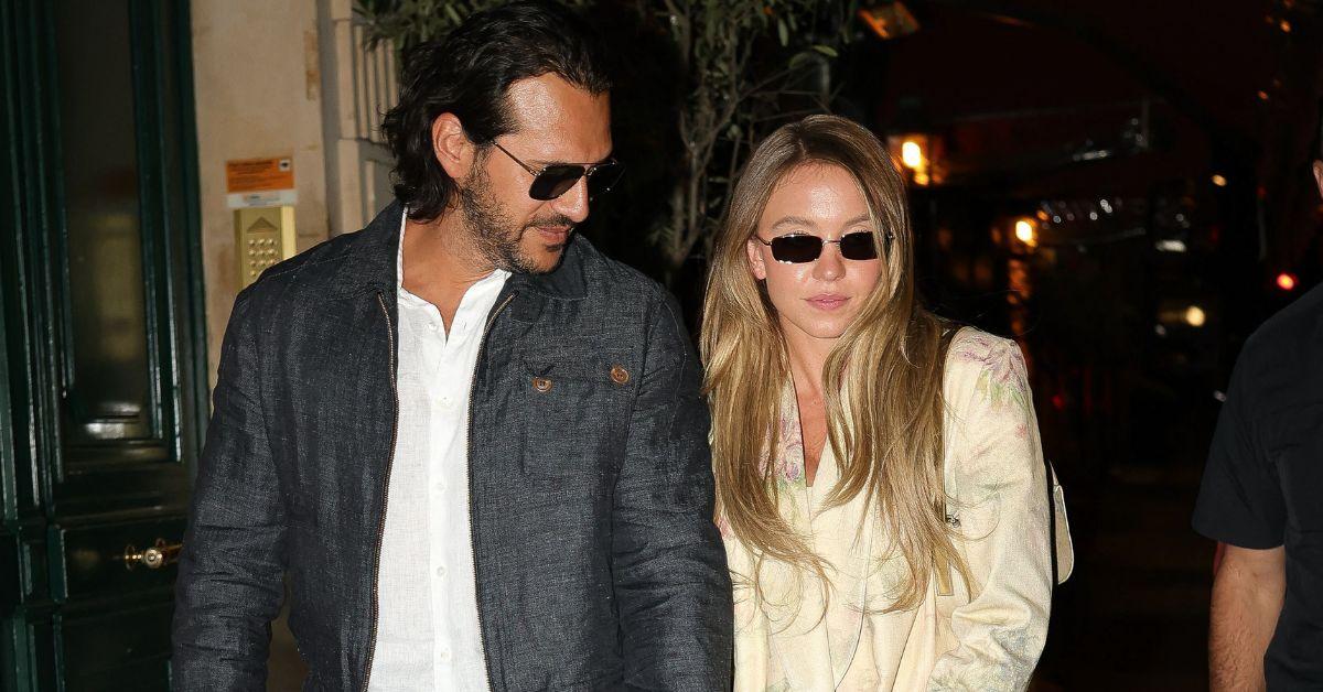 Image of Sydney Sweeney and Jonathan Davino split in January 2025.