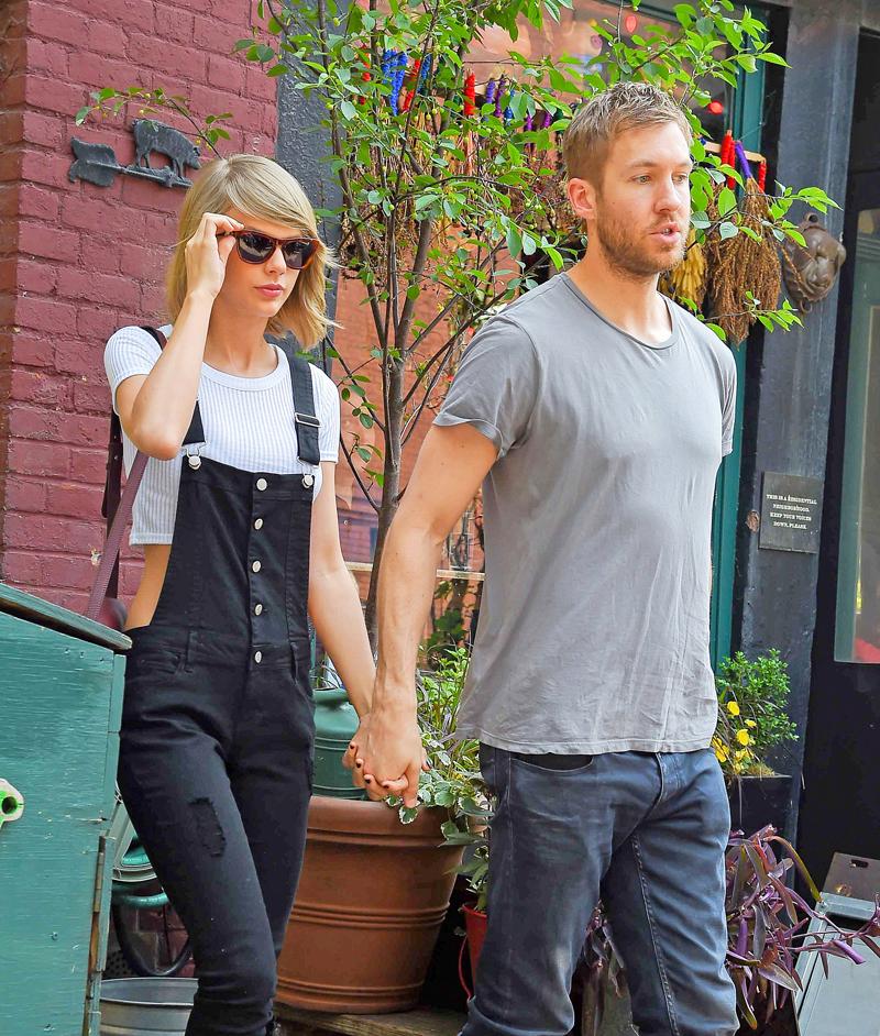 Take That Taylor Nearly Naked Calvin Harris Shows Swift What Shes Missing With A RAUNCHY Photo