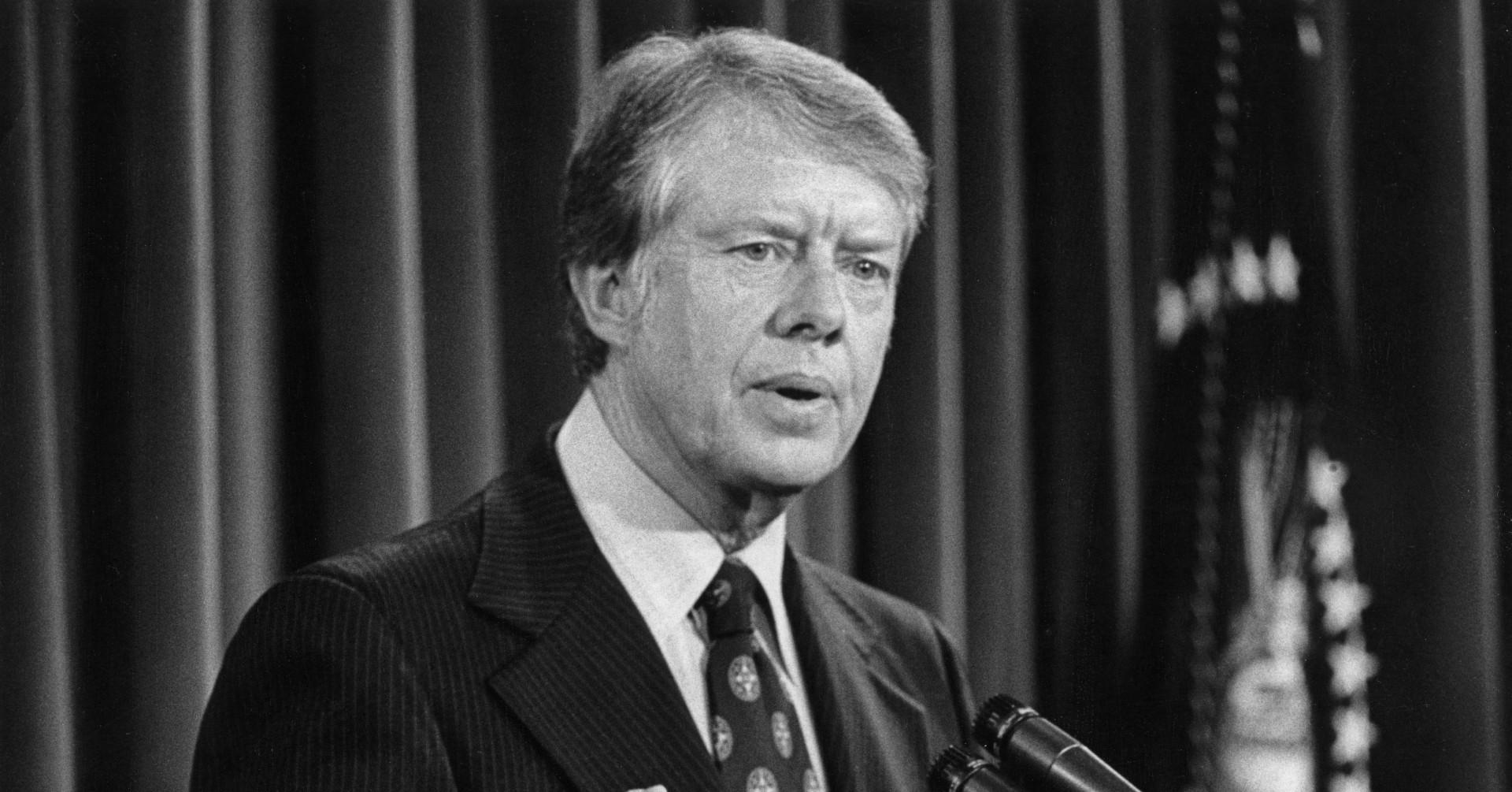 Photo of Jimmy Carter. 