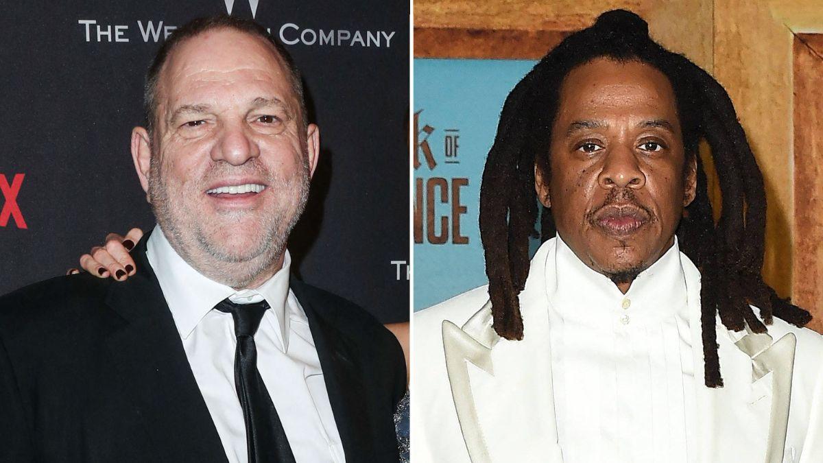 Photo of Harvey Weinstein and Jay-Z