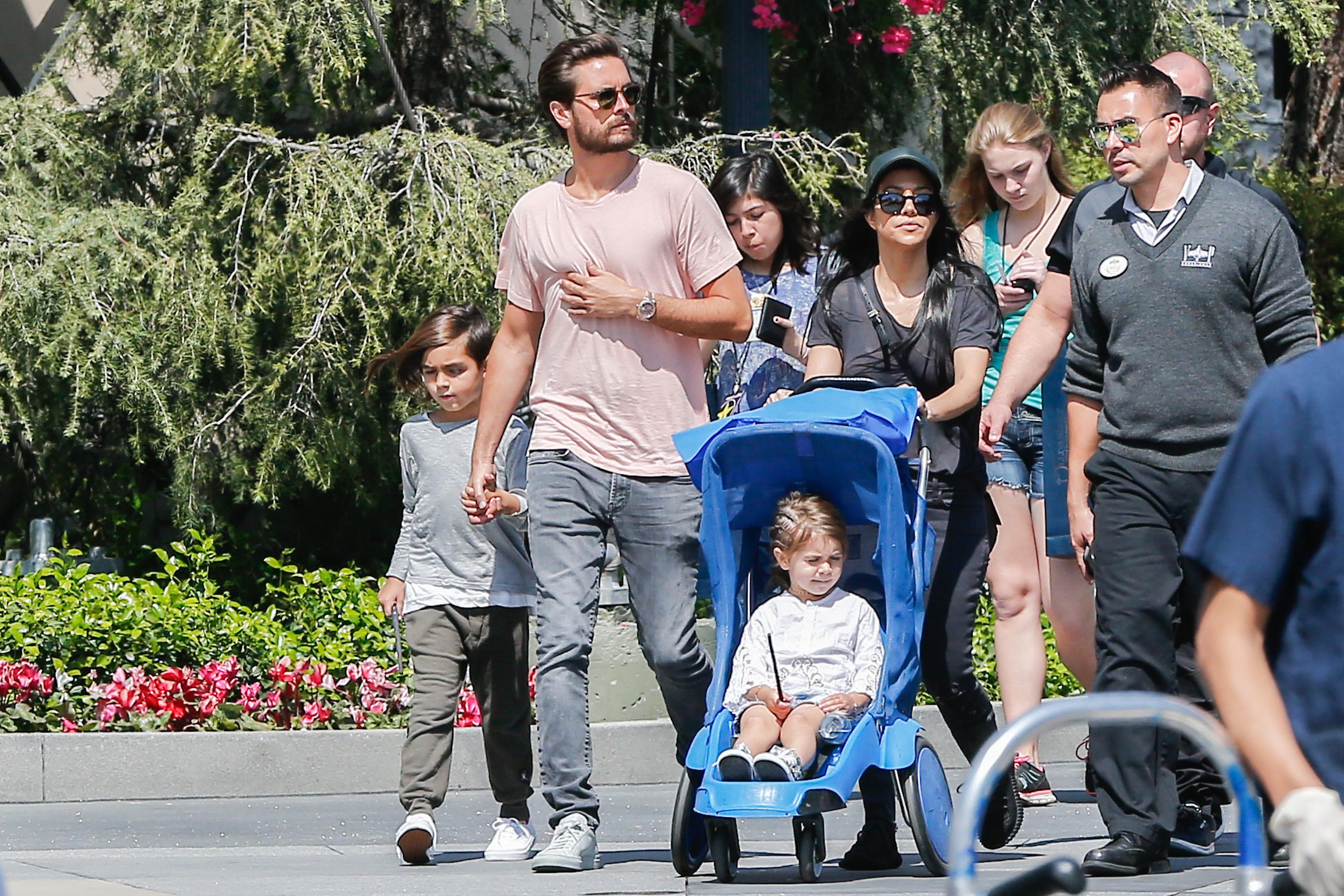 Exclusive&#8230; Scott Disick, Kourtney Kardashian &amp; Family At The Wizarding World of Harry Potter ***NO WEB USE W/O PRIOR AGREEMENT &#8211; CALL FOR P