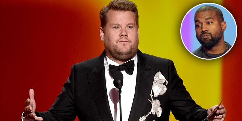 James Corden Says Kanye West Canceled Three Times Before Filming