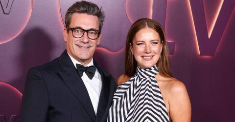 Photo of Jon Hamm and Anna Osceola