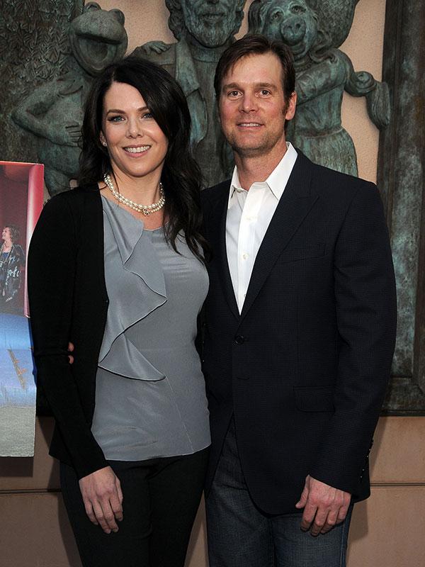 Lauren Graham and Peter Krause