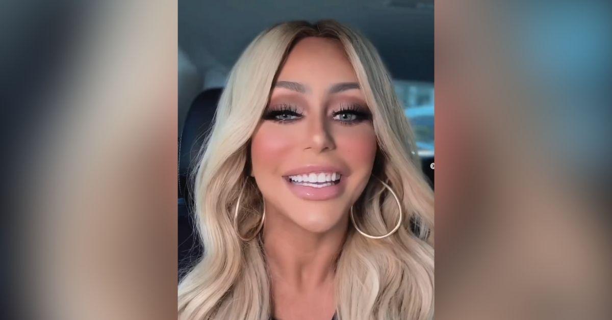 image of Aubrey O'Day is typically glammed up.