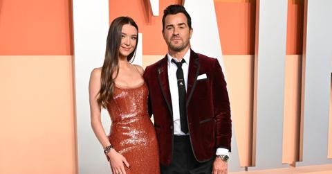 Photo of Justin Theroux and Nicole Brydon Bloom