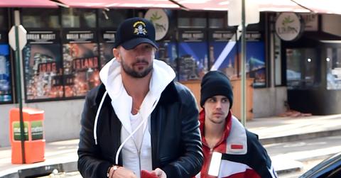 Justin Bieber is seen with his Pastor friend Carl Lentz in Brooklyn