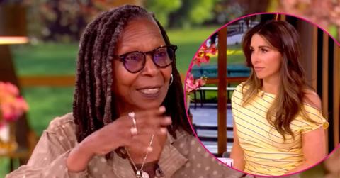 Composite photo of Whoopi Goldberg and Alyssa Farah Griffin