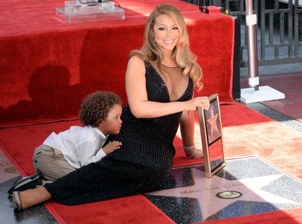 Mariah carey son walk fame1