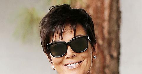 Kris Jenner goes shopping at Saks Fifth Avenue