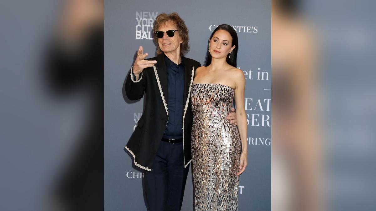 Photo of Mick Jagger and fiancée Melanie Hamrick attended the 2026 New York City Ballet Spring Gala.