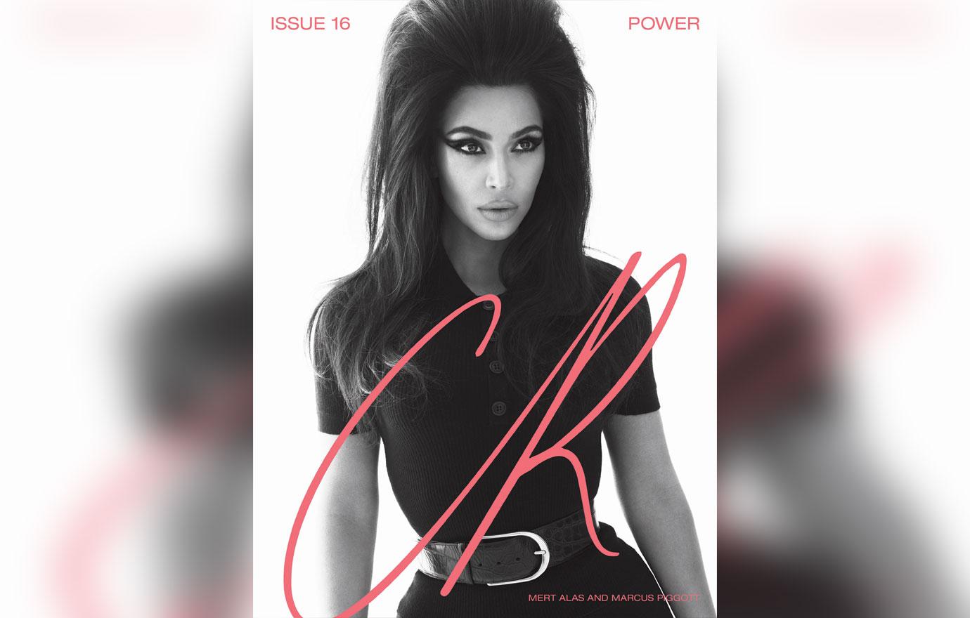 Kim Kardashian Poses With Cher & Naomi Campbell For ‘CR Fashion Book’