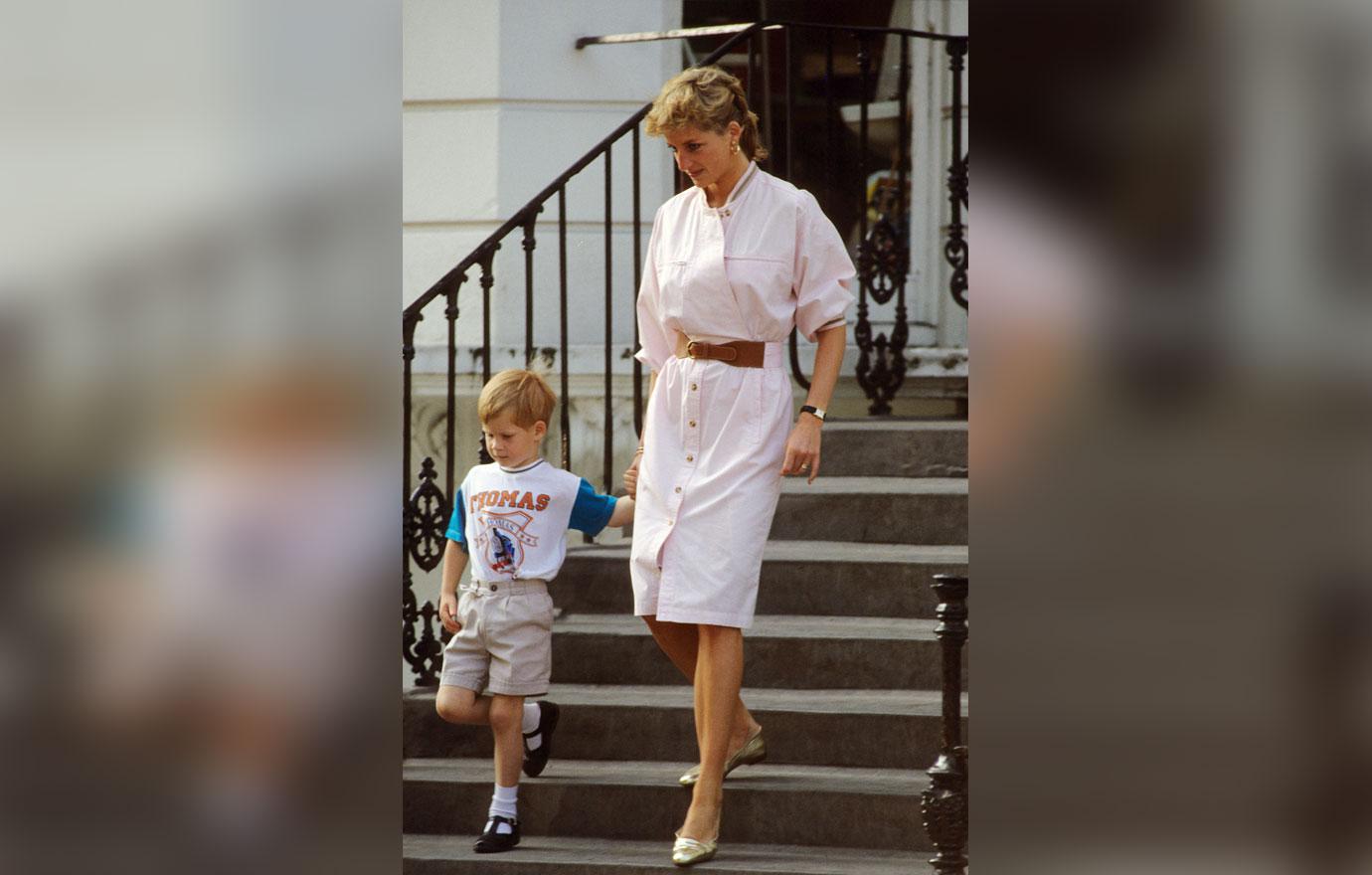 Prince Harry & princess diana