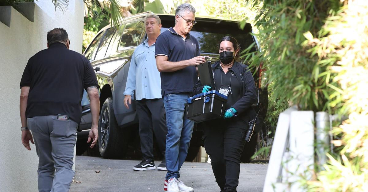 brad pitt house burgulary csi