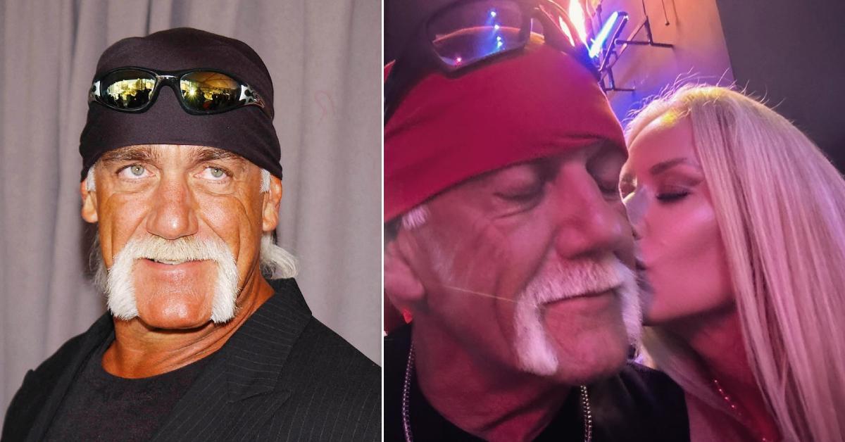 Photo of Hulk Hogan; picture of WWE star and his wife, Sky Daily.