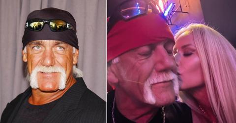 Photo of Hulk Hogan; picture of WWE star and his wife, Sky Daily.