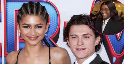 Photo of Law Roach, Zendaya and Tom Holland