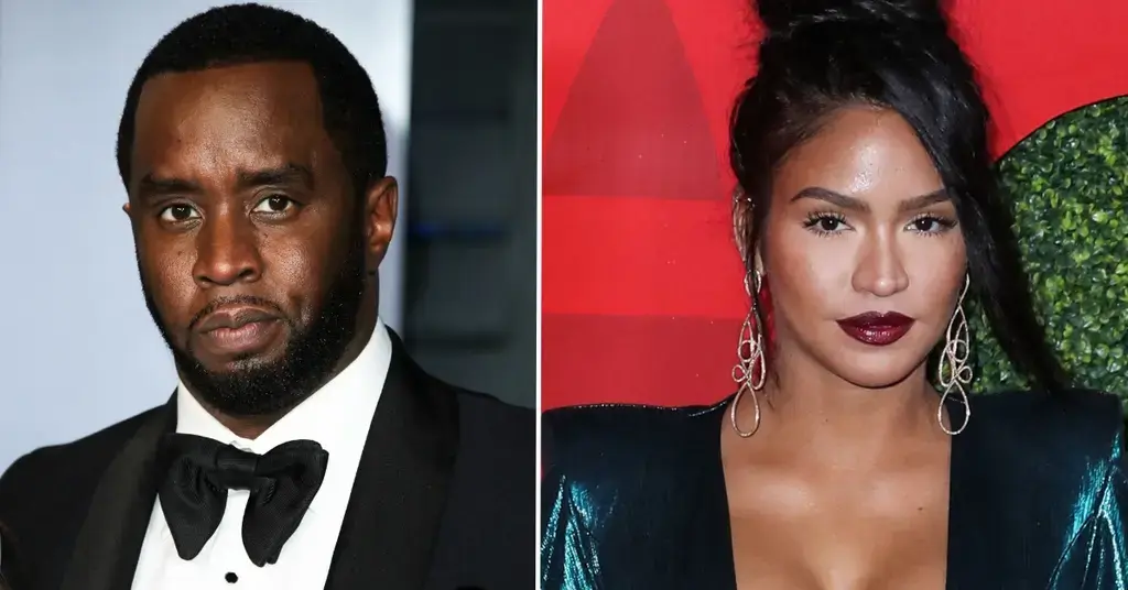 Composite photo of Sean 'Diddy' Combs and Cassie Ventura