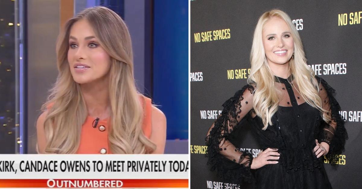 Two photos of Tomi Lahren