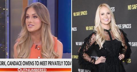 Two photos of Tomi Lahren