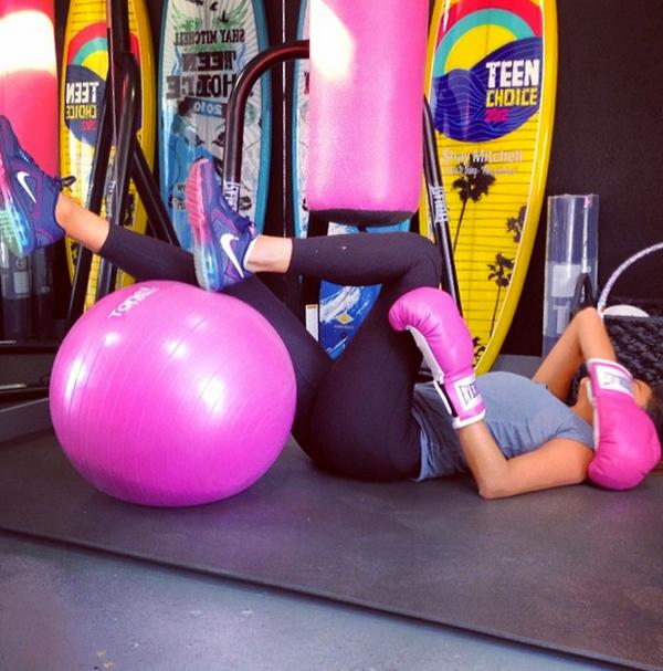 Shay mitchell workout