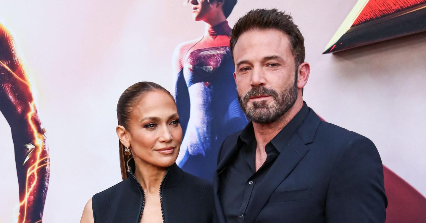 Jennifer Lopez and beau Ben Affleck leave the Super Bowl hand-in-hand