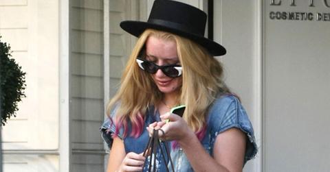 Iggy Azalea Leaving A Dermatologist In Beverly Hills