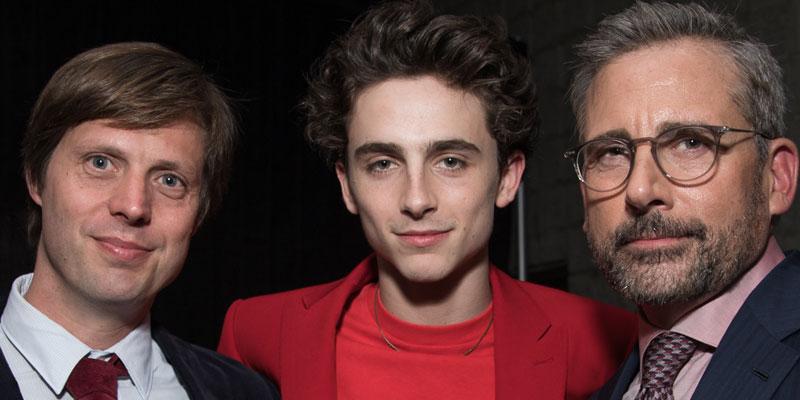 Timothee Chalamet & Steve Carell Join Cast At Beautiful Boy Premiere