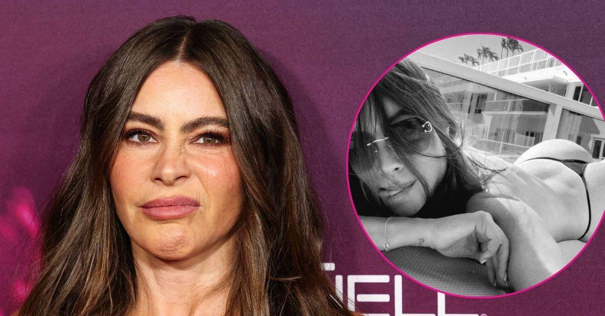 sofia vergara g string bikini miami photos