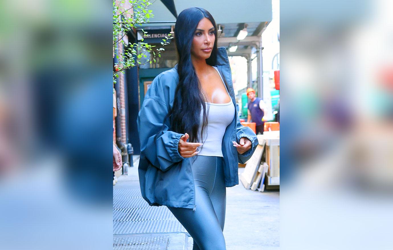 Kim Kardashian West heads out