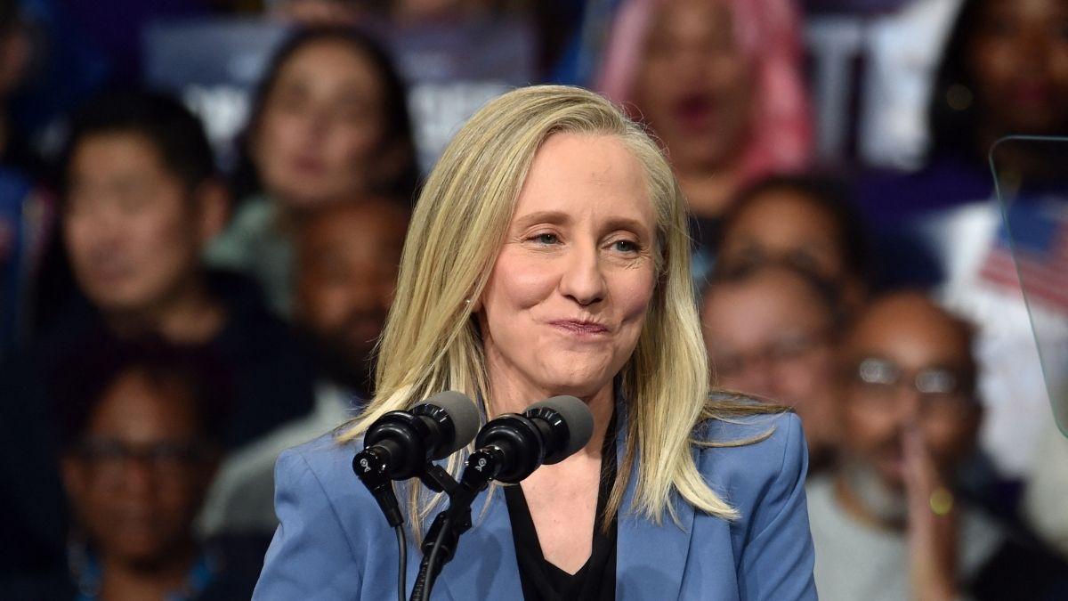 Image of Virginia Gov. Abigail Spanberger delivered a formal Democratic rebuttal to the SOTU.